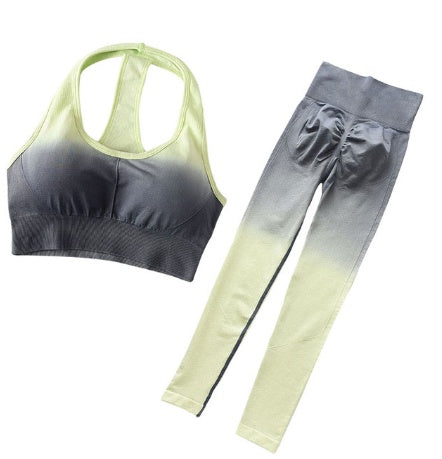 Women's Two-Piece Seamless Yoga Bodysuit