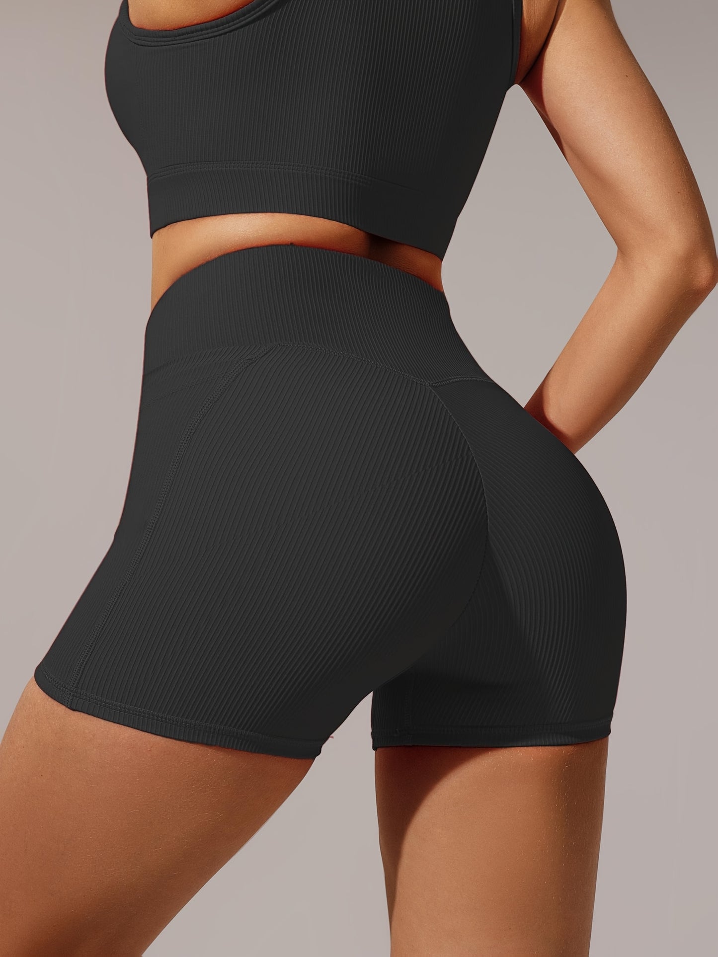 Women's High-Waisted Yoga Shorts