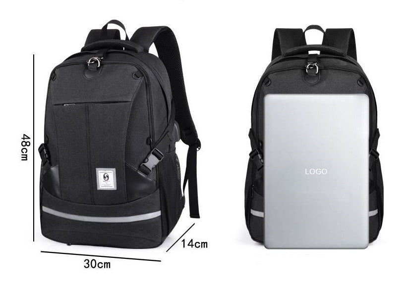 Basketball Cross-Border Backpack (USB)