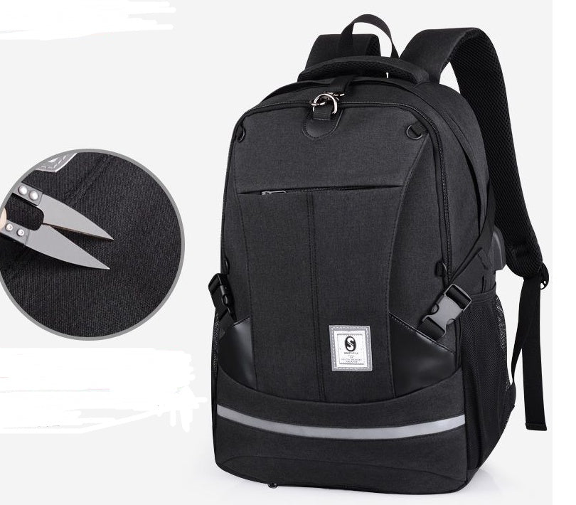 Basketball Cross-Border Backpack (USB)