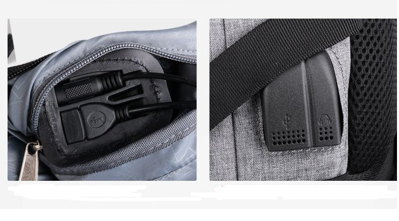 Basketball Cross-Border Backpack (USB)