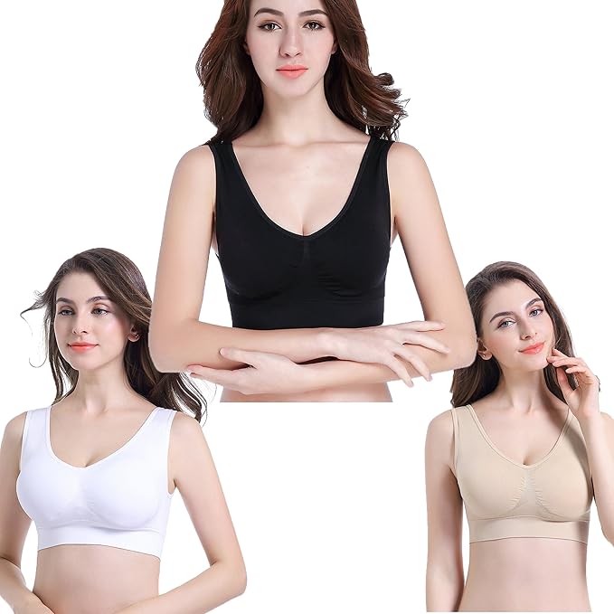 3-Pack Sports Bras