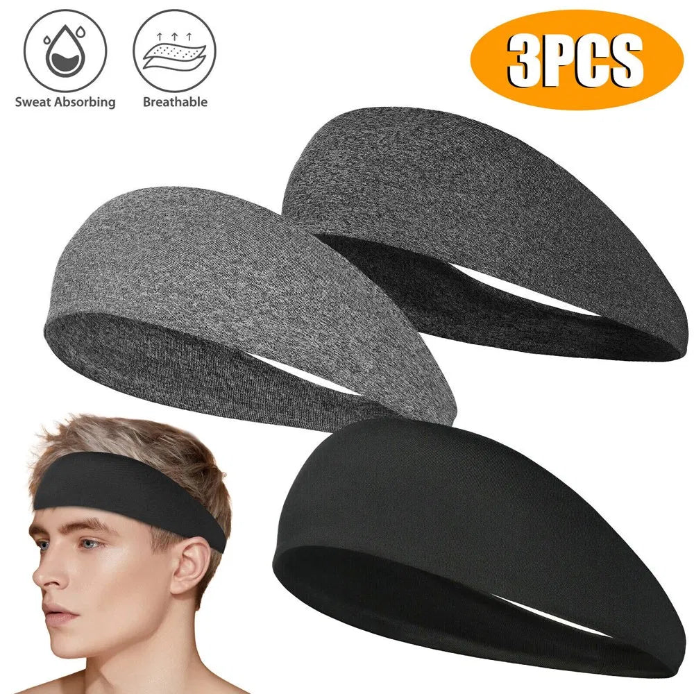 3-Pack Unisex Headband