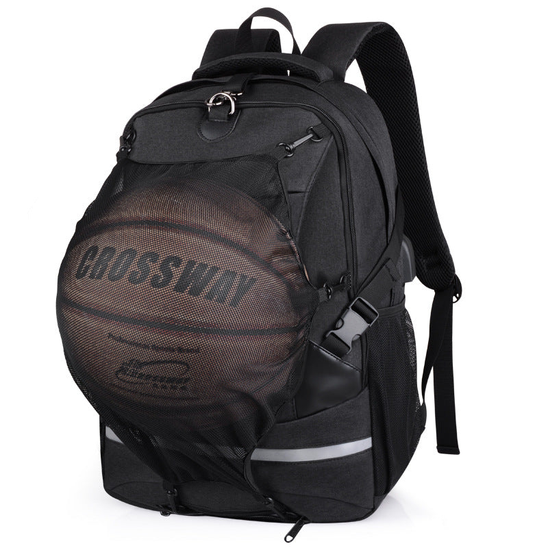 Basketball Cross-Border Backpack (USB)