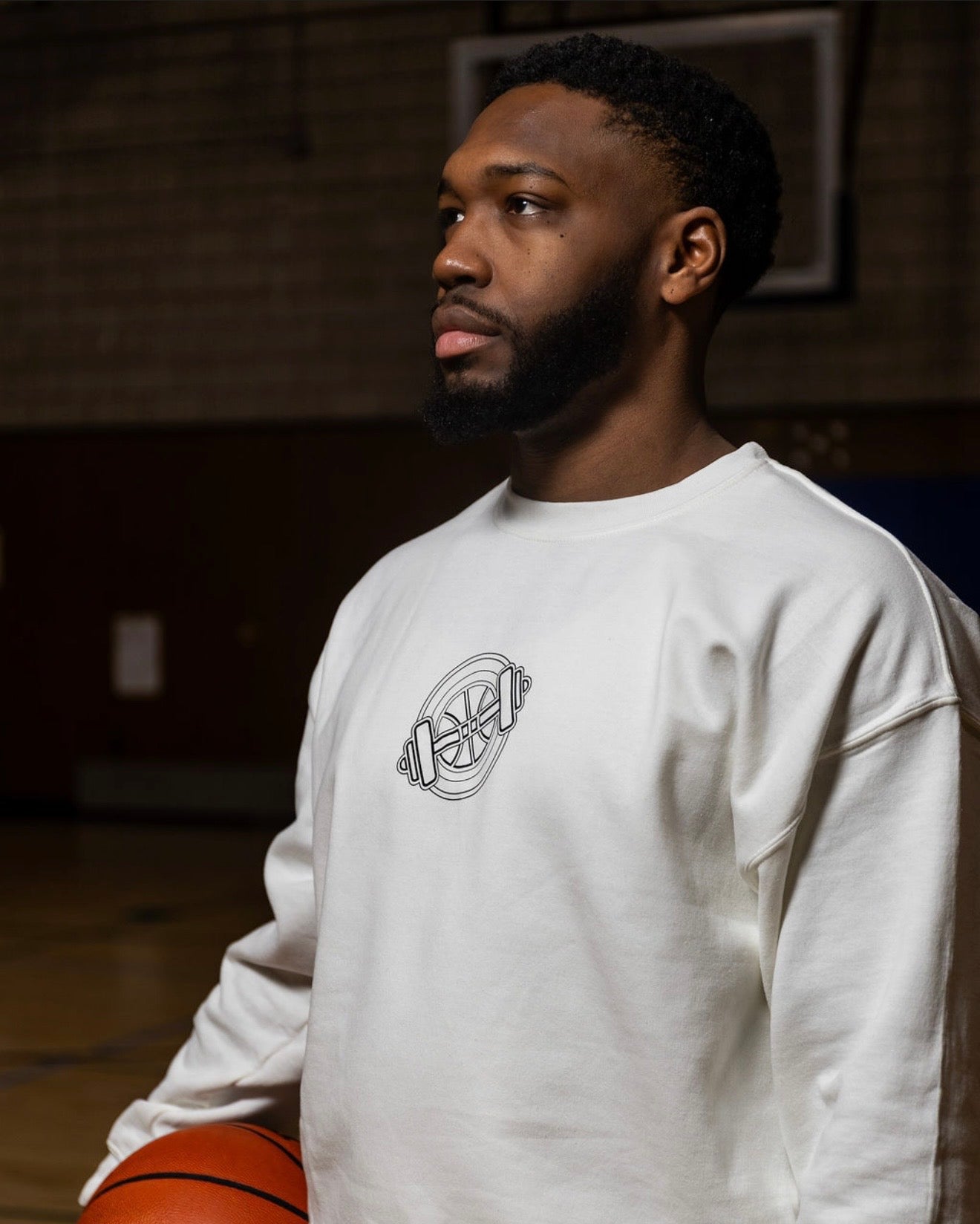 Arctic White Crewneck