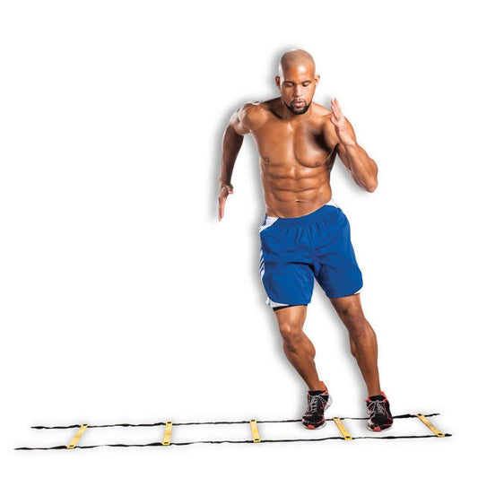 Pre-adjusted Pitch Football Training Ladder, Flexibility, Balance, Physical Fitness, Skipping, Footwork