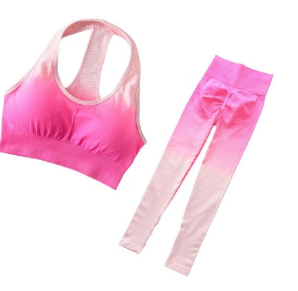 Women's Two-Piece Seamless Yoga Bodysuit