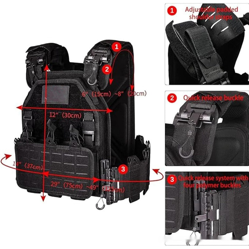 Weighted Adjustable Tactical Vest