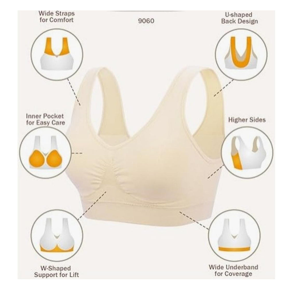 3-Pack Sports Bras