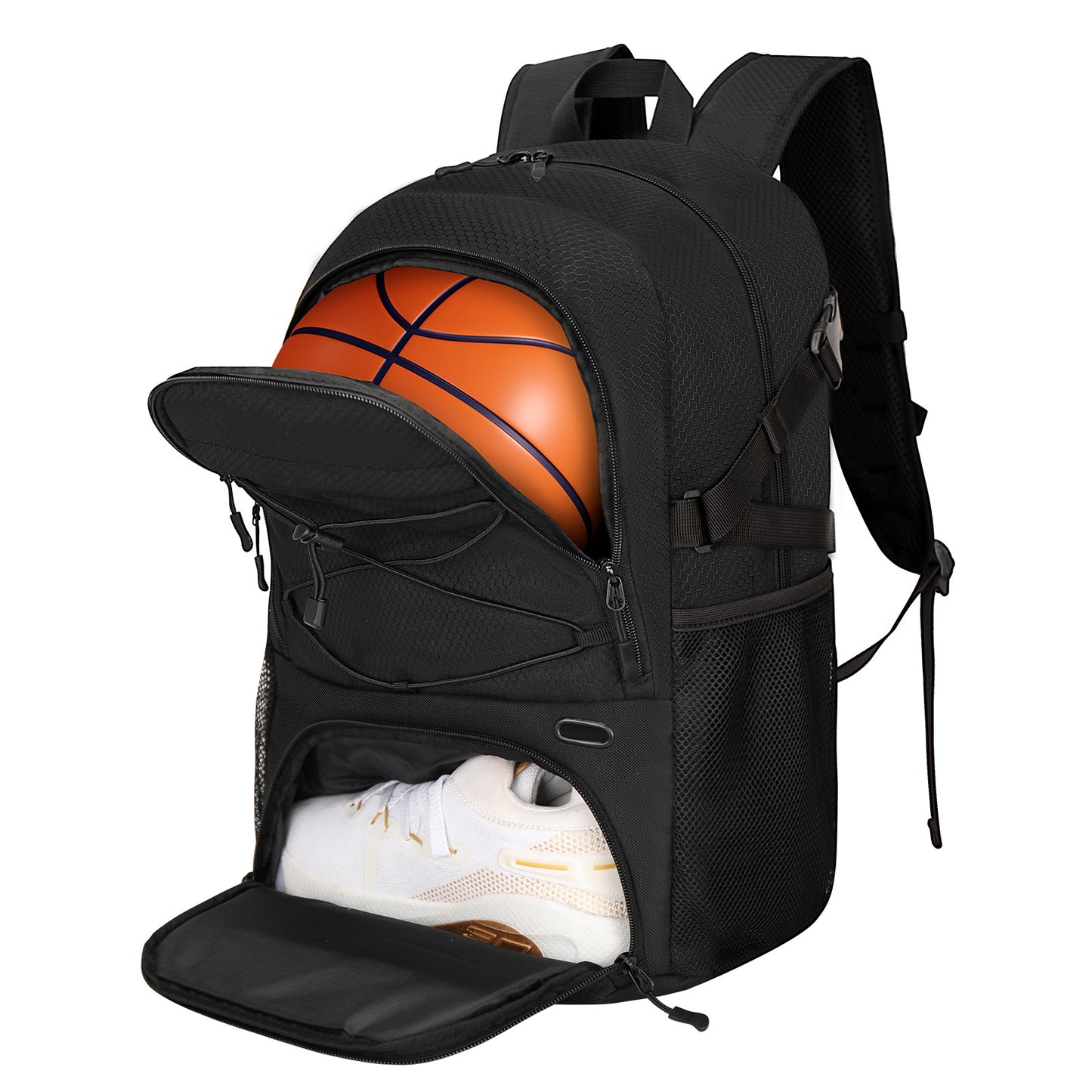 Basketball Backpack Football Jacquard Large Capacity