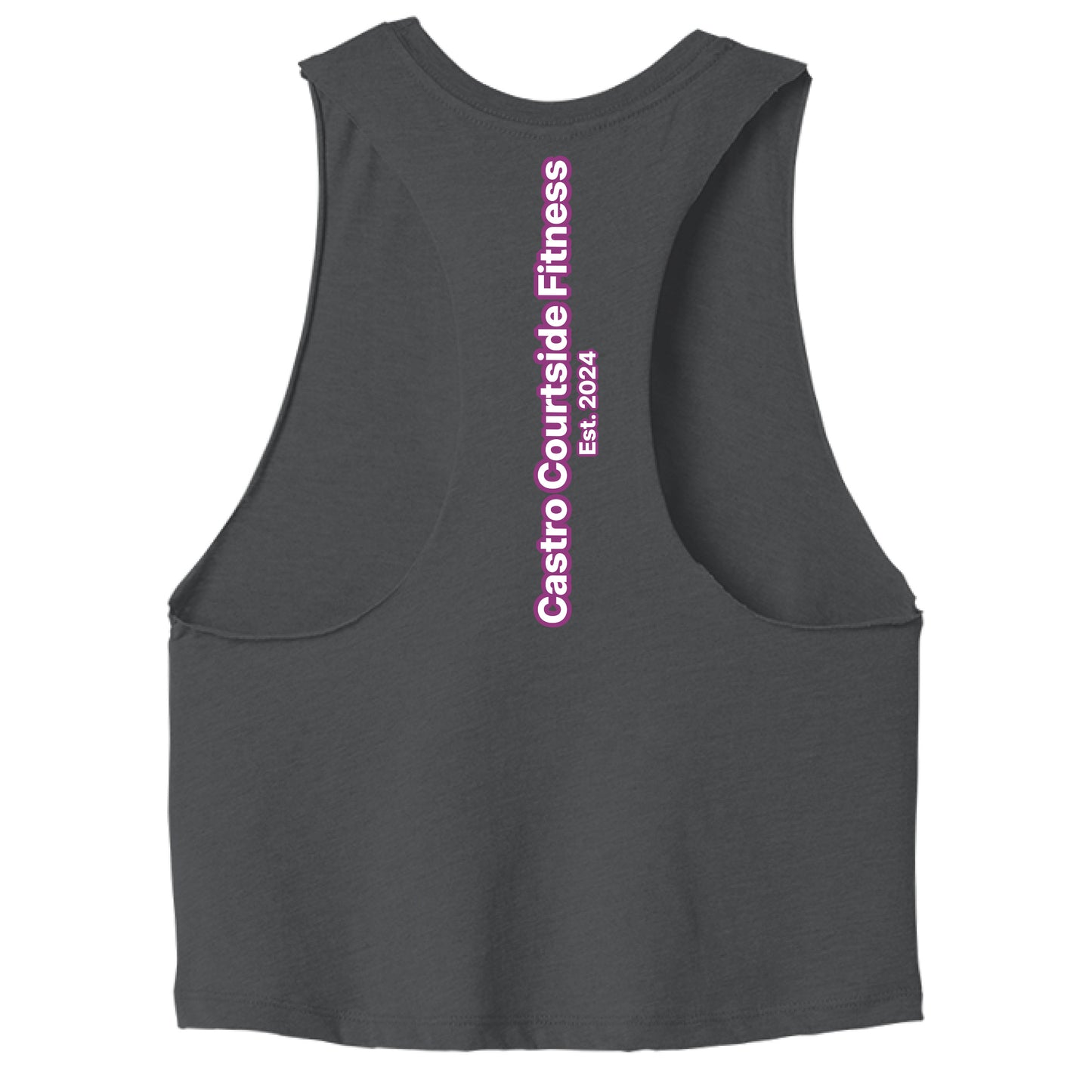 DARK GRY HEATHER - BACK