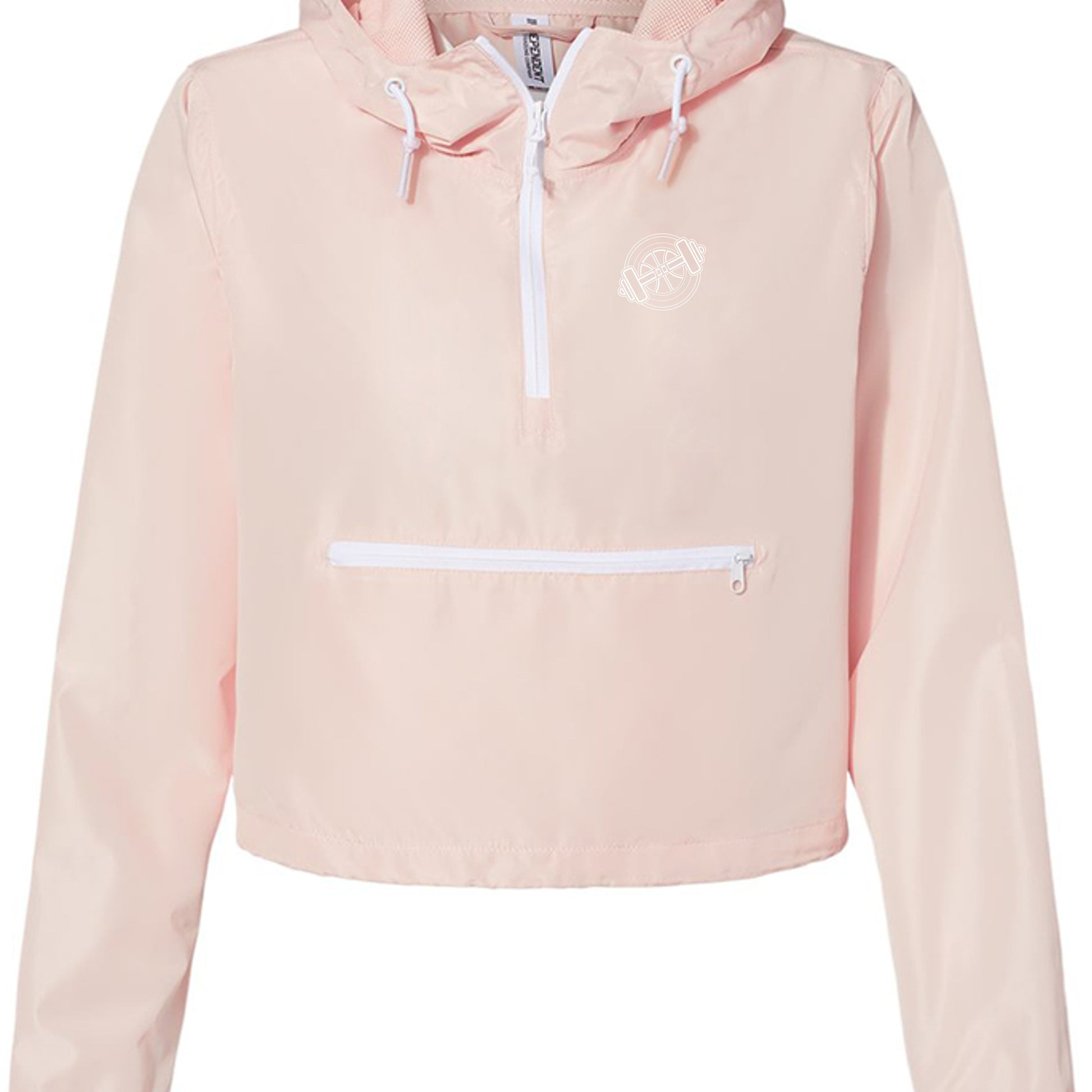 Blush/ White Zipper - EXP64CRP - FRONT