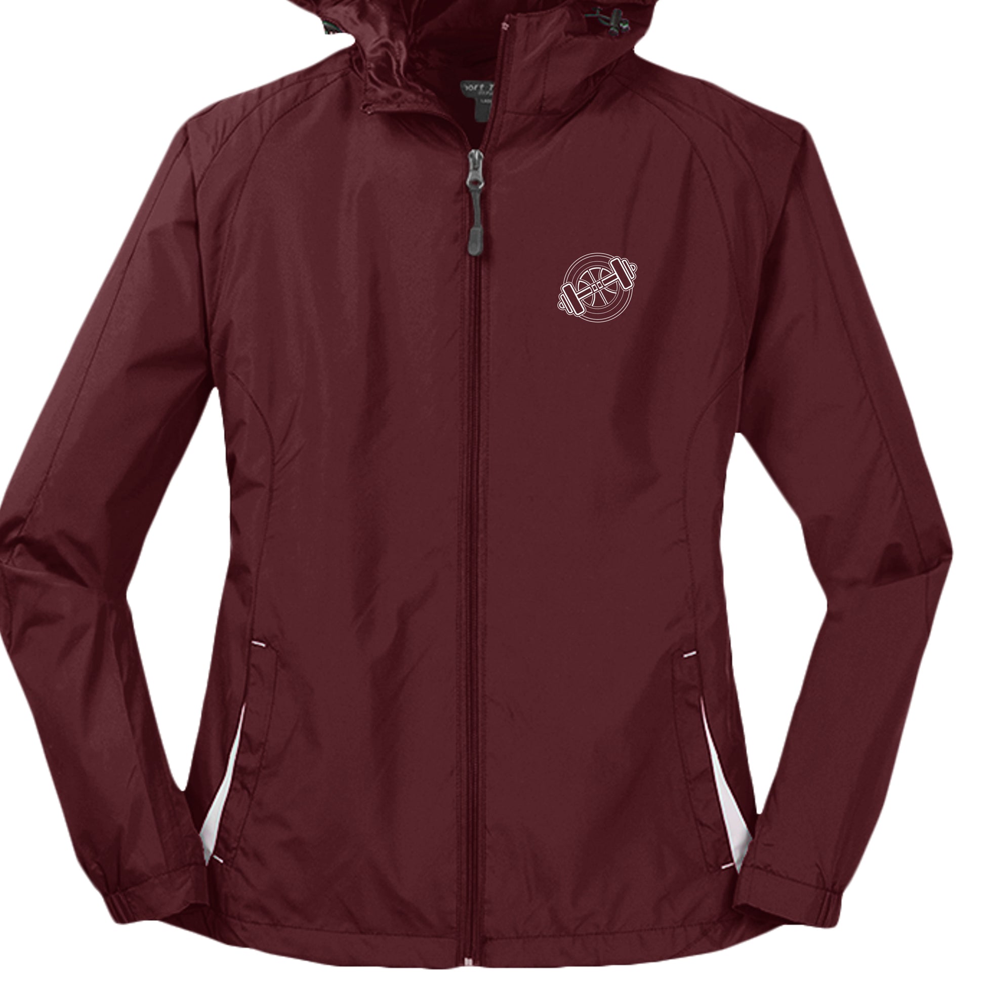 Maroon/ White - LST76 - FRONT