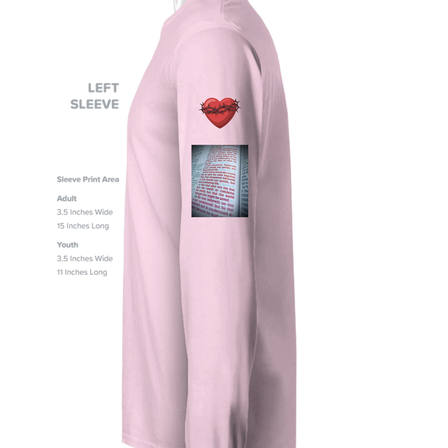 LIGHT PINK - G180 - SLEEVE_LEFT