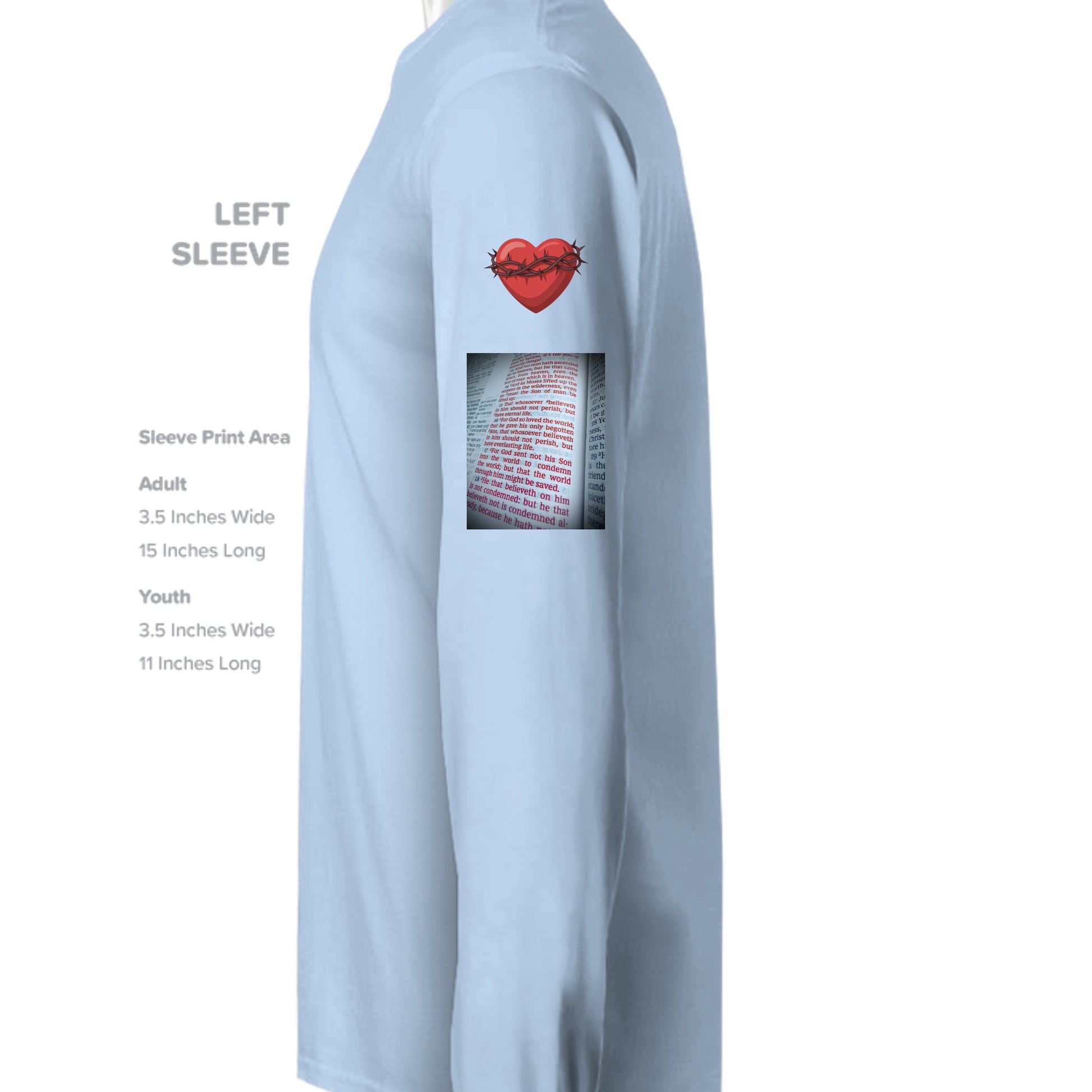 LIGHT BLUE - G180 - SLEEVE_LEFT
