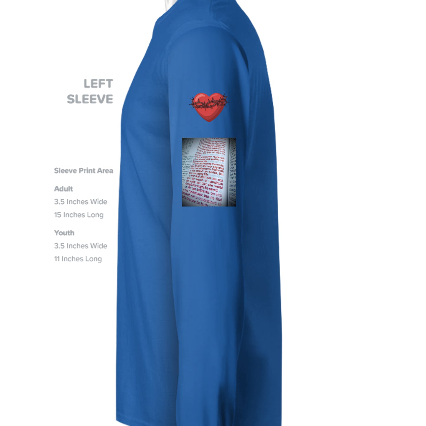 Neon Blue - G180 - SLEEVE_LEFT