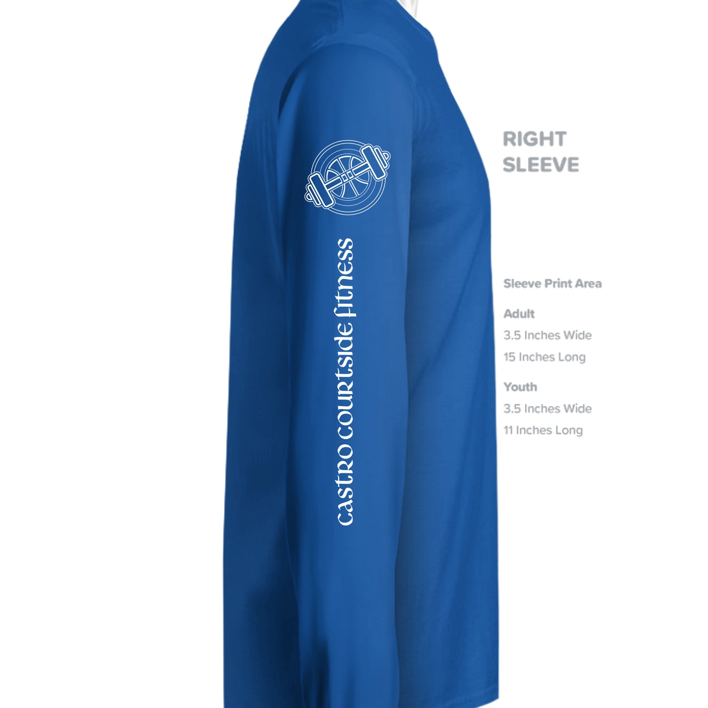Neon Blue - G180 - SLEEVE_RIGHT